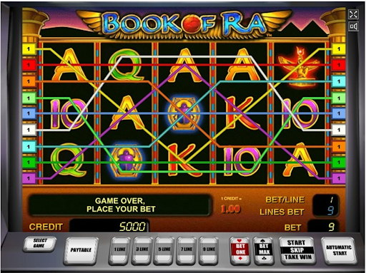 Book of Ra Online Slot Gameplay