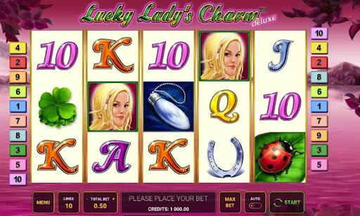Lucky Lady's Charm Deluxe Online Slot Gameplay